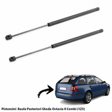 2  MOLLE A GAS PISTONI PISTONCINI PORTELONE BAGAGLI SKODA OCTAVIA II COMBI (1Z5)