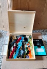 Lotto Stock Scatola Cofanetto in Legno Contenente Orologi Misti Come Da Foto