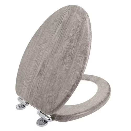 Sedile legno allungato - wc,