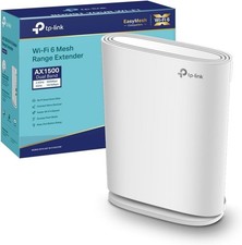 TP-Link RE500XD WiFi Repeater 6 AX1500Mbps, Access Point, WiFi Extender, Amplifi