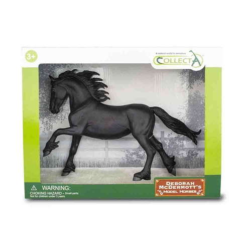 Collecta friesian mare deluxe - collecta,