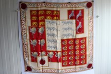 CARTIER Foulard soie Must de Cartier an 2000 Mode Luxe (37732)