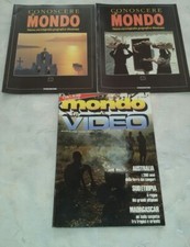 CONOSCERE IL MONDO FASCICOLO 1 E 2 DE AGOSTINI+OPUSCOLO MONDO IN VIDEO A.1 N.4 