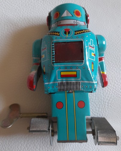 Robot giocattolo vintage - robot,