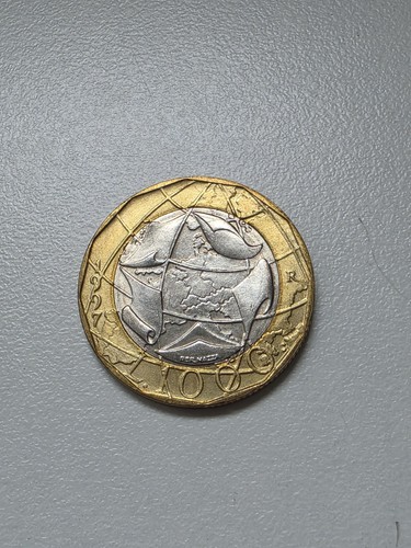 Moneta italiana 1000 lire
