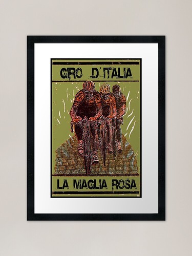 Giro italia quadro - italia:, stampa