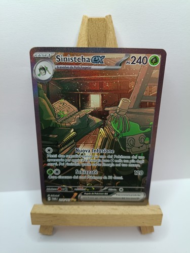 Carta pokemon sinistcha - carta,