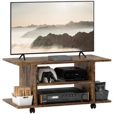 HOMCOM Mobile Porta TV Moderno
