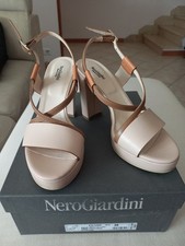 Sandali estivi in pelle Nero