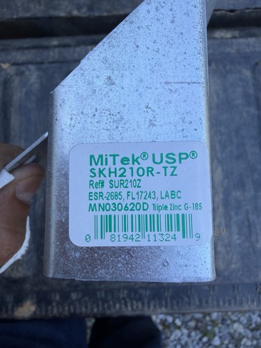 Mitek usp skh210r - mitek, skh210r‐tz