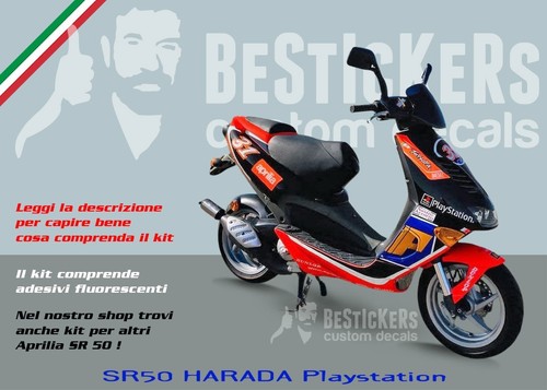 Kit adesivi grafiche scooter - kit,