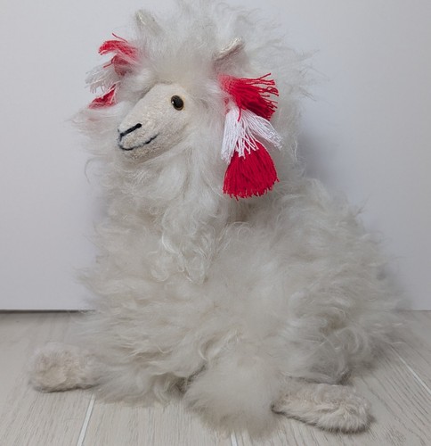 Peluche lama lana alpaca