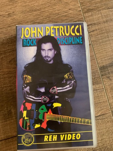Vhs john petrucci corso - vhs,