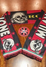 Sciarpa Brigate Rossonere Milan in raso vintage anni 90 + 1 Adesivo In Omaggio