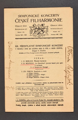 Ottorino respighi programma - ottorino,