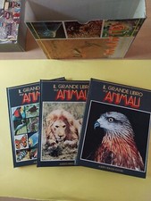 IL GRANDE LIBRO DEGLI ANIMALI   PERUZZO  3 VOLUMI CON CUSTODIA