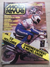 MOTO REVUE du 3/07/1986; Guzzi