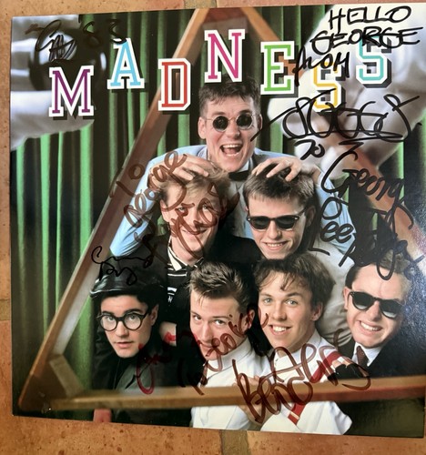 Album autografato madness - autografato,
