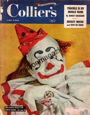 1949 Colliers April 9 - Clown