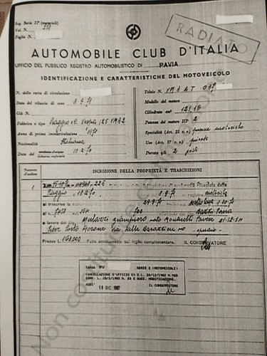Vespa primavera pavia - vespa,