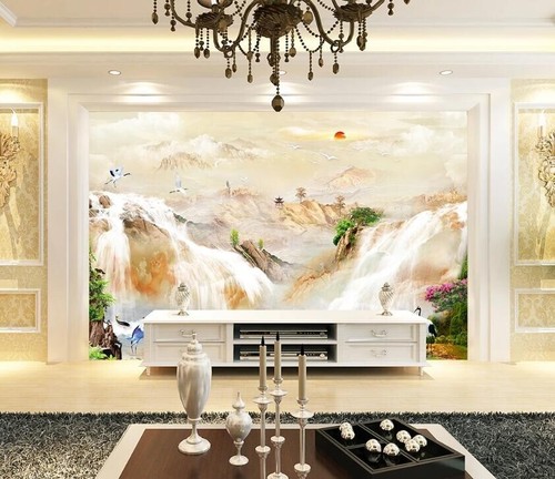 Nature waterfall r30205 - 3d,
