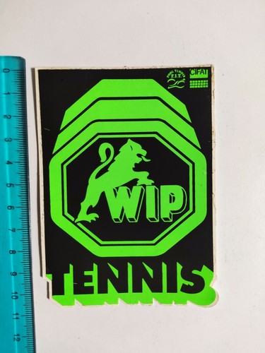 Adesivo wip tennis - adesivo, sticker