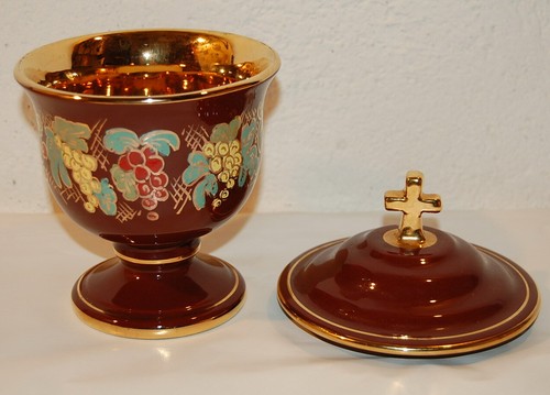Antica pisside ceramica - antica,