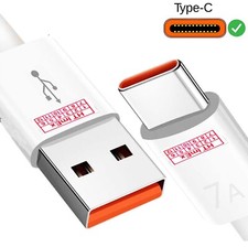 Cavo di ricarica USB C 7A per