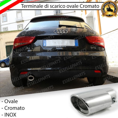 Terminale scarico cromato - terminale,