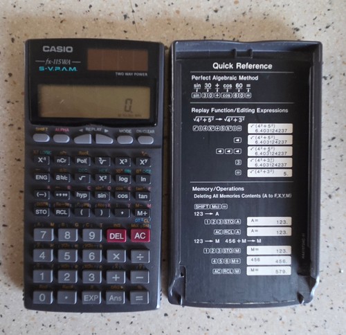 Casio 115wa calcolatrice - casio, fx-115wa