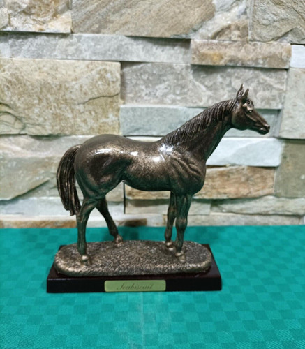 Seabiscuit statuetta cavallo - "seabiscuit",