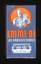 PACCHETTO COMPLETO DI 10 LAMETTE DA BARBA DA COLLEZIONE - LAMA EMME-DI