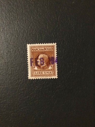 Marca bollo lira - 1, 1930