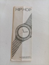 HIP HOP by Breil certificato di garanzia orologio 
