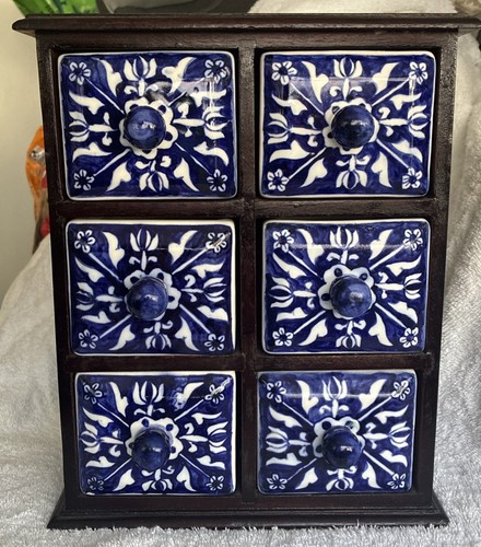 Vintage dark wood ceramic - vintage,
