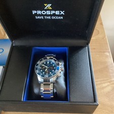 OROLOGIO SUBACQUEO AL QUARZO SEIKO PROSPEX SAVE THE OCEAN, NUOVO CON SCATOLA