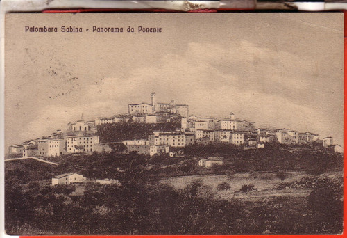 Cartolina palombara sabina - palombara,