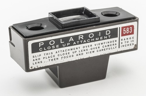 Polaroid close attachment - close-up,