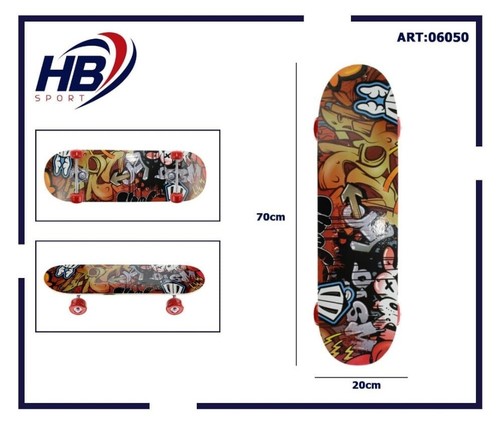 Skateboard skate legno - skateboard, in