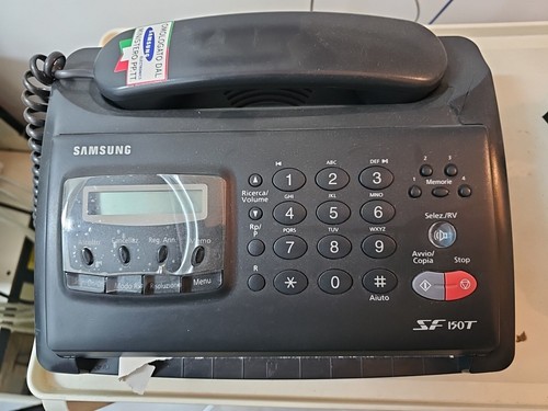 Fax con telefono - , e