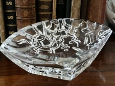 Thomas Bastide cristallo vetro scultura Vide poche catchall vassoio ciotola art design