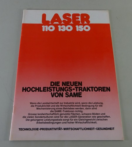 Brochure same - brochure, laser