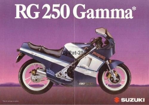 Brochure suzuki 250 gamma - brochure, :