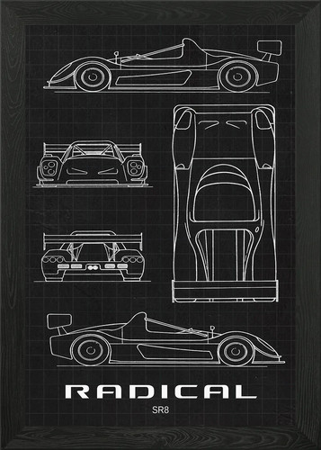 Quadro stampa tela poster - su,