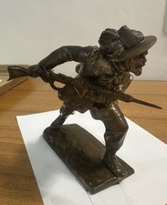 Statua Bersagliere In Bronzo