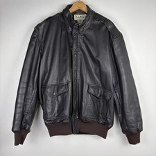 Giacca di pelle vintage LL