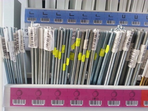 Barre filettate ferro zincato - filettate,