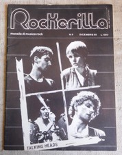 ROCKERILLA n.9 1980 Comsat Angels, Killing Joke, Rockpile, Talking Heads, Spizz