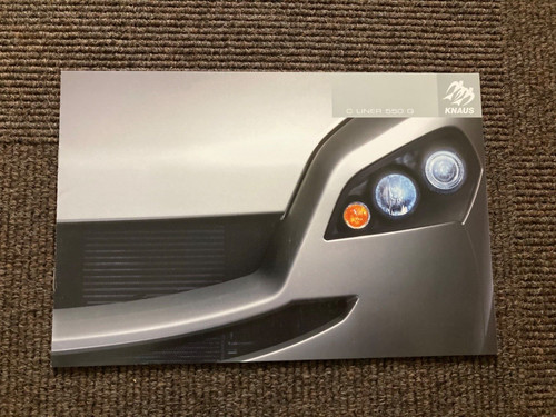 Knaus liner 550 brochure - knaus, c-liner