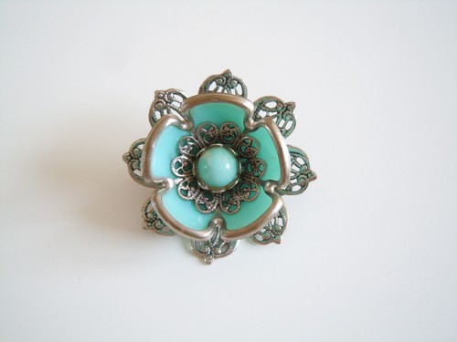 Vintage spilla plastica - vintage,